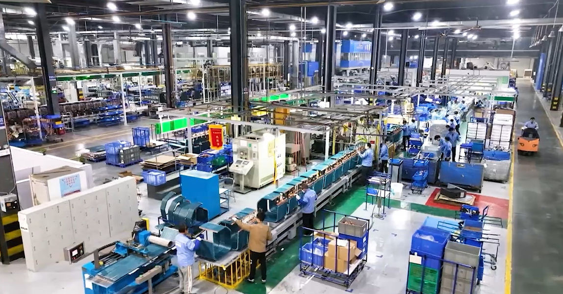 Henan Hongtai HVAC Equipment Co., Ltd. üreticinin üretim hattı
