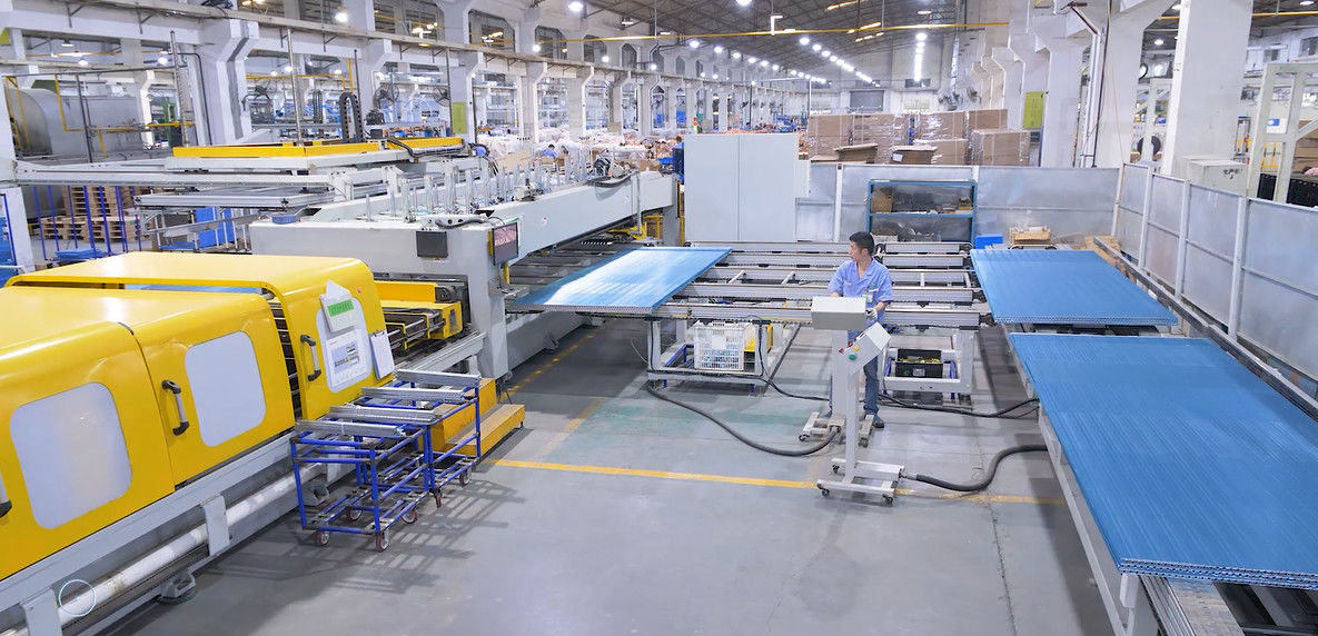 Henan Hongtai HVAC Equipment Co., Ltd. üreticinin üretim hattı