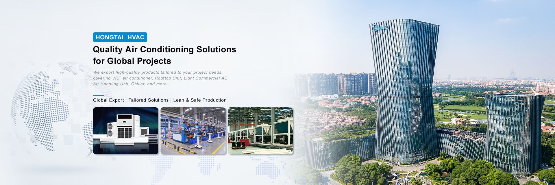 Kalite DC İnvertör VRF Fabrika