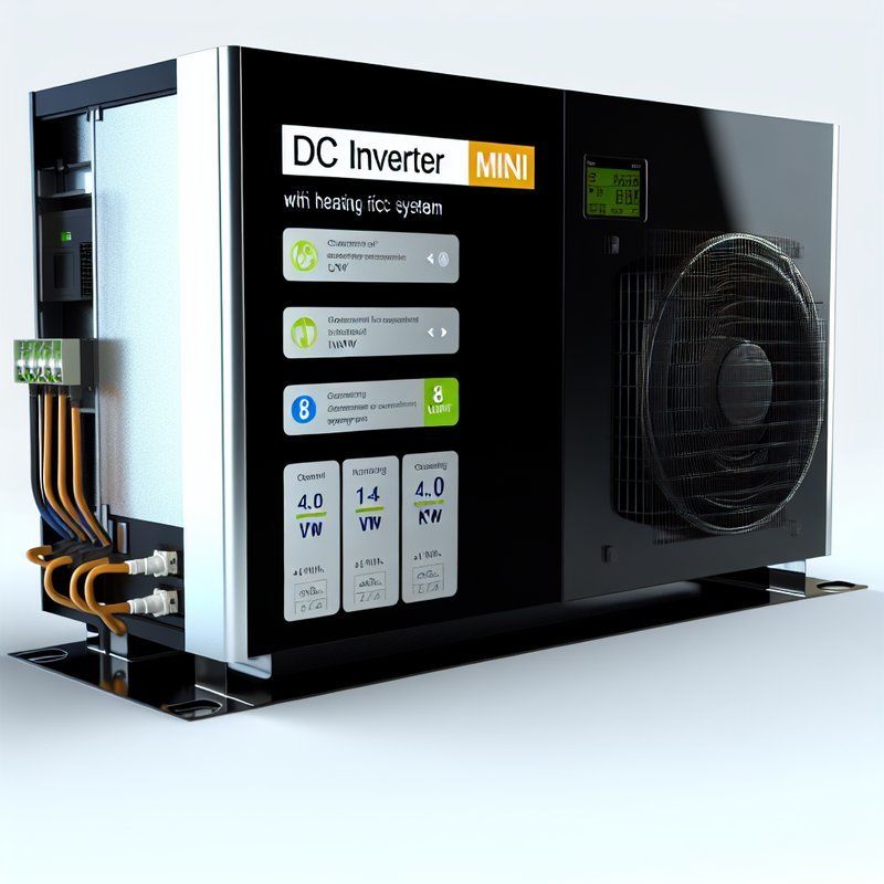 Mini Dc Inverter DC Inverter Mini VRF Sistemi 4.0-18.0kW Isıtma 8 İç mekan ünitesi