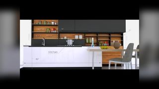 Midea 4 Yöne Kaset İç Ünite | CoolSurround 360° Hava Akışı Görselleştirmesi