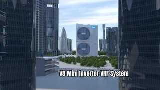 Ultra Kompakt V8 Mini VRF Sistemi | Modern Villalar İçin Güçlü Konfor